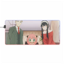 Load image into Gallery viewer, Spy x Family RGB LED Mouse Pad (Desk Mat)