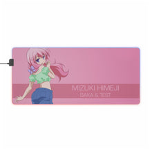 Load image into Gallery viewer, Baka And Test RGB LED Mouse Pad (Desk Mat)
