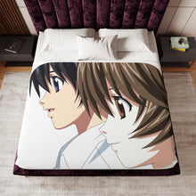 Load image into Gallery viewer, Anime Elfen Lied Sherpa Blanket