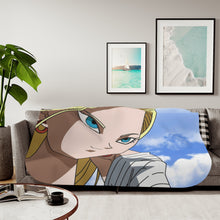 Load image into Gallery viewer, Android 18 Sherpa Blanket