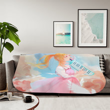 Load image into Gallery viewer, Kaori Miyazono Sherpa Blanket