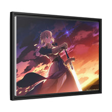 Load image into Gallery viewer, Saber (Fate Series) Canvas Framed Art Print