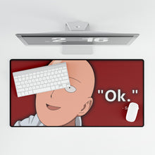 Load image into Gallery viewer, One Punch Man Saitama - Ok Mouse Pad (Desk Mat)