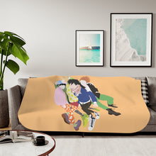 Load image into Gallery viewer, Mob Psycho 100 Shigeo Kageyama, Ritsu Kageyama, Teruki Hanazawa Sherpa Blanket