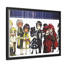 Load image into Gallery viewer, Black Butler Canvas Framed Art Print