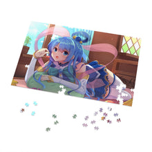 Load image into Gallery viewer, Aqua Jigsaw Puzzle