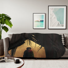 Load image into Gallery viewer, Shingeki no Kyojin - Eren and the Female Titan Sherpa Blanket