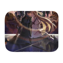Load image into Gallery viewer, Anime Sword Art Onliner Sherpa Blanket