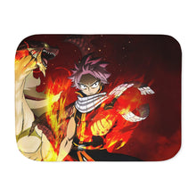 Load image into Gallery viewer, Fairy Tail Natsu Dragneel Sherpa Blanket