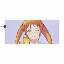 Load image into Gallery viewer, Aho Girl RGB LED Mouse Pad (Desk Mat)