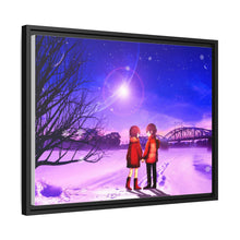 Load image into Gallery viewer, Anime ERASED Canvas Framed Art Print