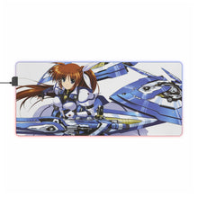 Load image into Gallery viewer, Magical Girl Lyrical Nanoha RGB LED Mouse Pad (Desk Mat)
