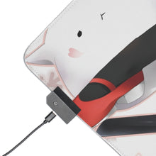 Load image into Gallery viewer, 1/3 Human 1/3 Phantom 1/3 Neko? RGB LED Mouse Pad (Desk Mat)