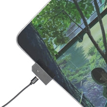 Load image into Gallery viewer, The Garden Of Words RGB LED Mouse Pad (Desk Mat)