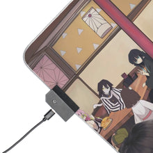 Load image into Gallery viewer, Demon Slayer: Kimetsu no Yaiba RGB LED Mouse Pad (Desk Mat)