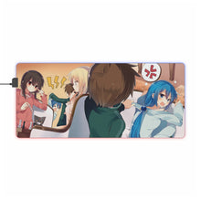 Load image into Gallery viewer, KonoSuba - God’s blessing on this wonderful world!! RGB LED Mouse Pad (Desk Mat)