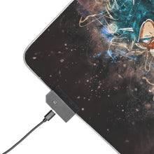 Load image into Gallery viewer, Super Sayan God Fury RGB LED Mouse Pad (Desk Mat)
