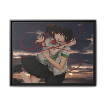 Load image into Gallery viewer, Anime Your Name. Canvas Framed Art Print