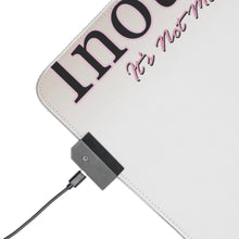 Load image into Gallery viewer, Bleach Orihime Inoue RGB LED Mouse Pad (Desk Mat)