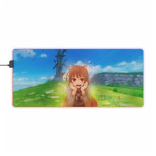 Load image into Gallery viewer, Spice And Wolf RGB LED Mouse Pad (Desk Mat)
