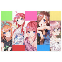 Load image into Gallery viewer, The Quintessential Quintuplets Miku Nakano, Itsuki Nakano, Nino Nakano, Yotsuba Nakano, Ichika Nakano Jigsaw Puzzle