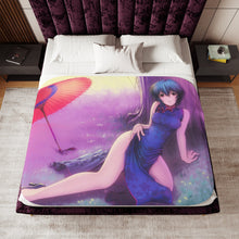 Load image into Gallery viewer, Anime Neon Genesis Evangelion Sherpa Blanket