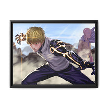 Load image into Gallery viewer, Genos and Saitama Canvas Framed Art Print