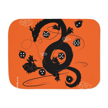 Load image into Gallery viewer, Dragon Ball Dragon Sherpa Blanket