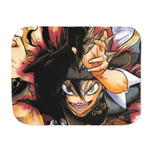 Load image into Gallery viewer, Black Clover Asta, Yami Sukehiro Sherpa Blanket