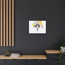 Load image into Gallery viewer, Cheerleaders Canvas Framed Art Print