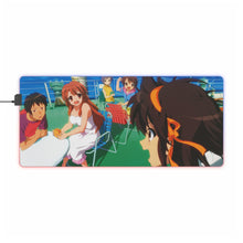 Load image into Gallery viewer, The Melancholy Of Haruhi Suzumiya RGB LED Mouse Pad (Desk Mat)