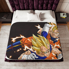 Load image into Gallery viewer, Anime Dragon Ball Z Sherpa Blanket