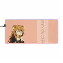 Load image into Gallery viewer, Raphtalia Happy Kanji RGB LED Mouse Pad (Desk Mat)