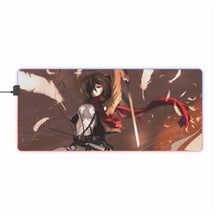 Load image into Gallery viewer, Anime Attack On Titan RGB LED Mouse Pad (Desk Mat)