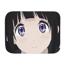 Load image into Gallery viewer, Eru Chitanda Face Sherpa Blanket