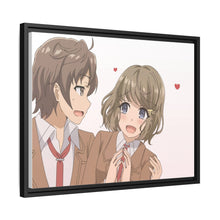 Load image into Gallery viewer, Rascal Does Not Dream of Bunny Girl Senpai Canvas Framed Art Print