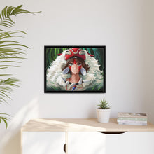 Load image into Gallery viewer, Mononoke Hime Canvas Framed Art Print