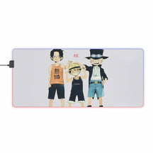 Load image into Gallery viewer, One Piece Monkey D. Luffy RGB LED Mouse Pad (Desk Mat)