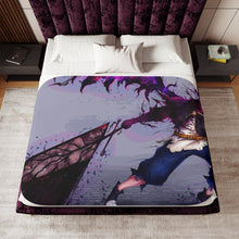 Load image into Gallery viewer, Black Clover Asta Sherpa Blanket