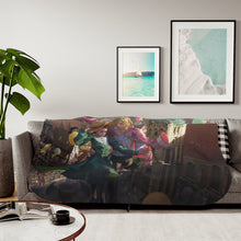 Load image into Gallery viewer, Anime Howl's Moving Castle Sherpa Blanket