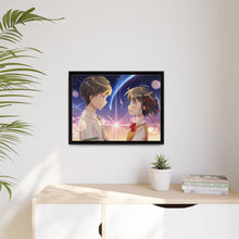Load image into Gallery viewer, Your Name. Canvas Framed Art Print
