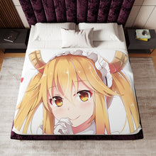 Load image into Gallery viewer, Anime Miss Kobayashi's Dragon Maid Sherpa Blanket