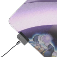 Load image into Gallery viewer, Goku and Vegeta vs jiren RGB LED Mouse Pad (Desk Mat)