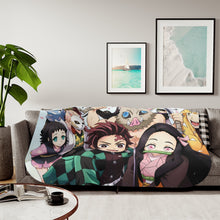 Load image into Gallery viewer, Demon Slayer: Kimetsu no Yaiba Sherpa Blanket