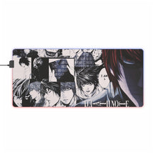 Load image into Gallery viewer, Death Note Light Yagami RGB LED Mouse Pad (Desk Mat)