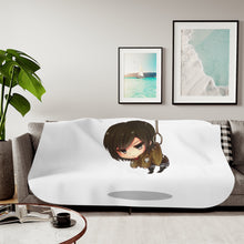 Load image into Gallery viewer, Anime Attack On Titan Sherpa Blanket