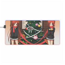 Load image into Gallery viewer, Anime Christmas RGB LED Mouse Pad (Desk Mat)
