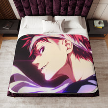 Load image into Gallery viewer, Anime Food Wars: Shokugeki no Soma Sherpa Blanket