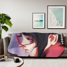 Load image into Gallery viewer, Boruto Sherpa Blanket