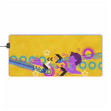 Load image into Gallery viewer, Neon Genesis Evangelion RGB LED Mouse Pad (Desk Mat)